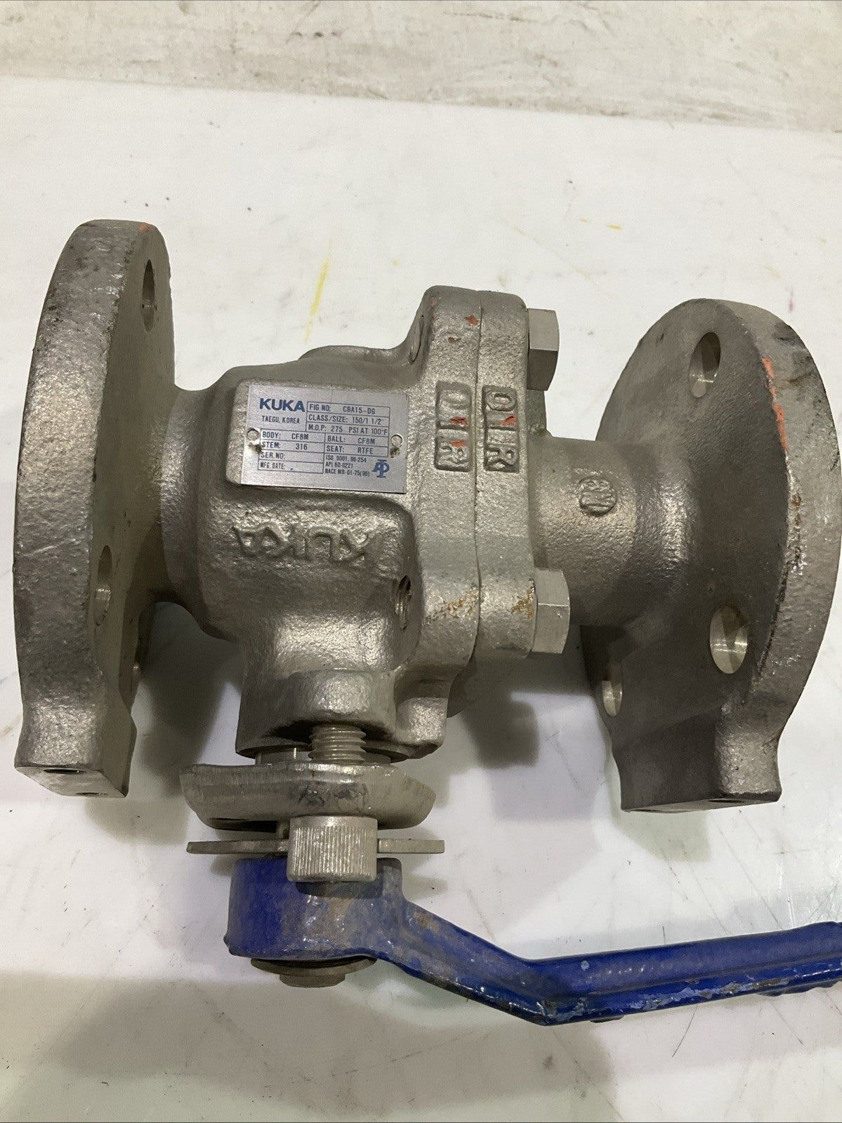 KUKA  CBA15-06  150 1-1 /2" CF8M  STAINLESS GATE VALVE  V2M