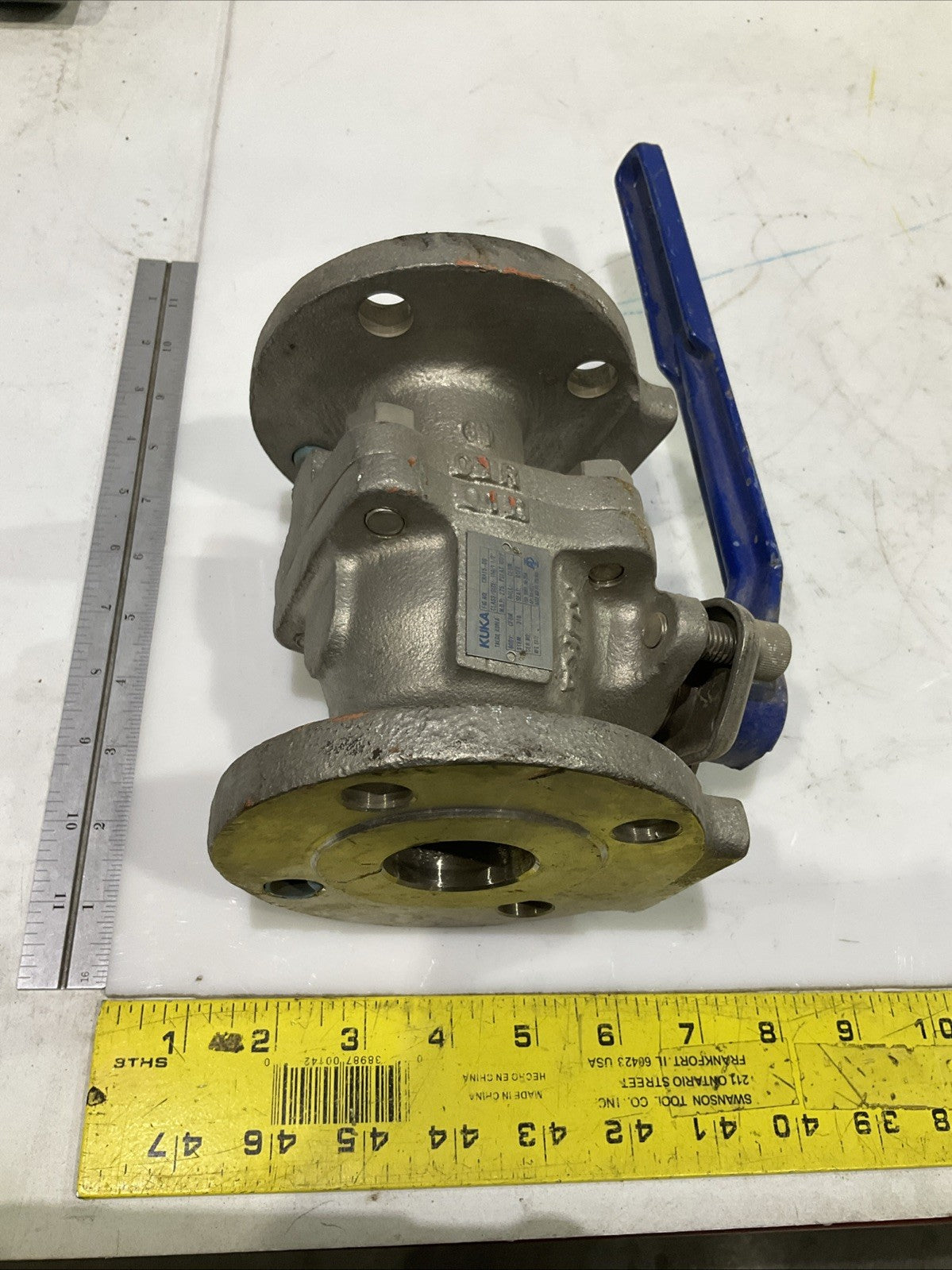 KUKA  CBA15-06  150 1-1 /2" CF8M  STAINLESS GATE VALVE  V2M