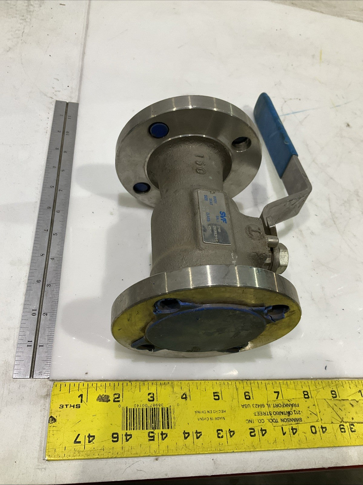 SVF  CF8M  316 STAINLESS STEEL  BALL VALVE 1-1/2"  V2M