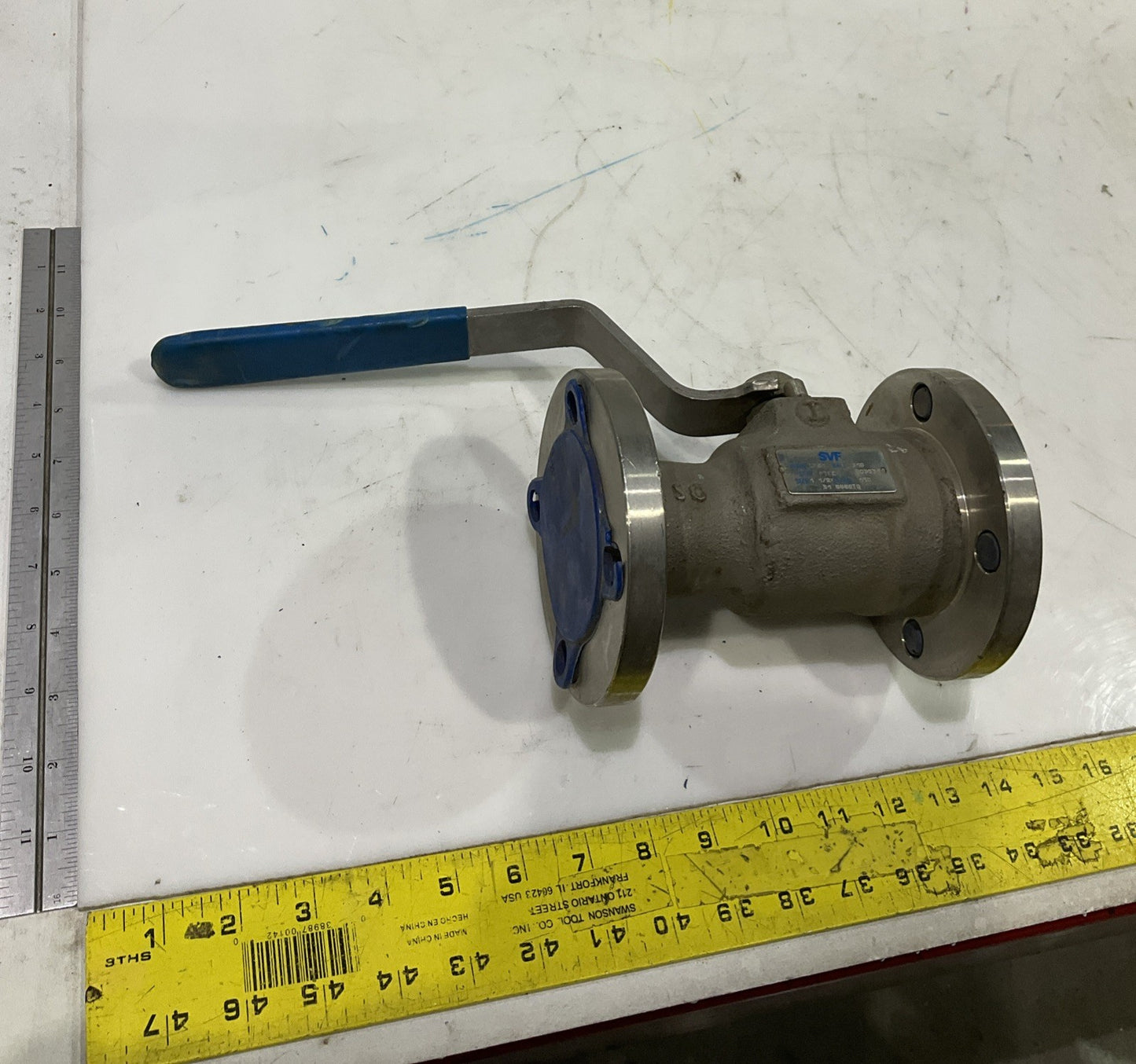 SVF  CF8M  316 STAINLESS STEEL  BALL VALVE 1-1/2"  V2M