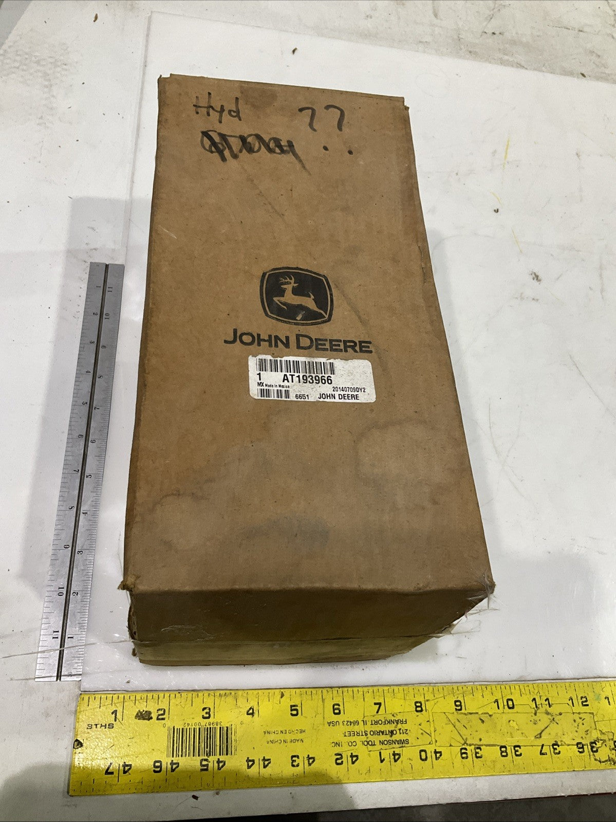 JOHN DEERE   AT193966  HYDRAULIC OIL  FILTER  LOT OF 2  Q9W