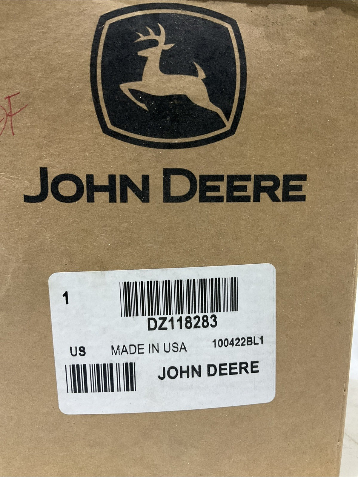 JOHN  DEERE   DZ118283  OIL CHANGE FILTER  KIT  LOT OF 2  Q9W