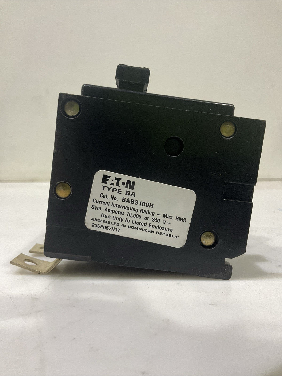 EATON  BAB3100H  100AMP   3POLE  CIRCUIT  BREAKER   H5P