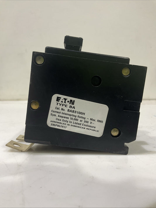 EATON  BAB3100H  100AMP   3POLE  CIRCUIT  BREAKER   H5P