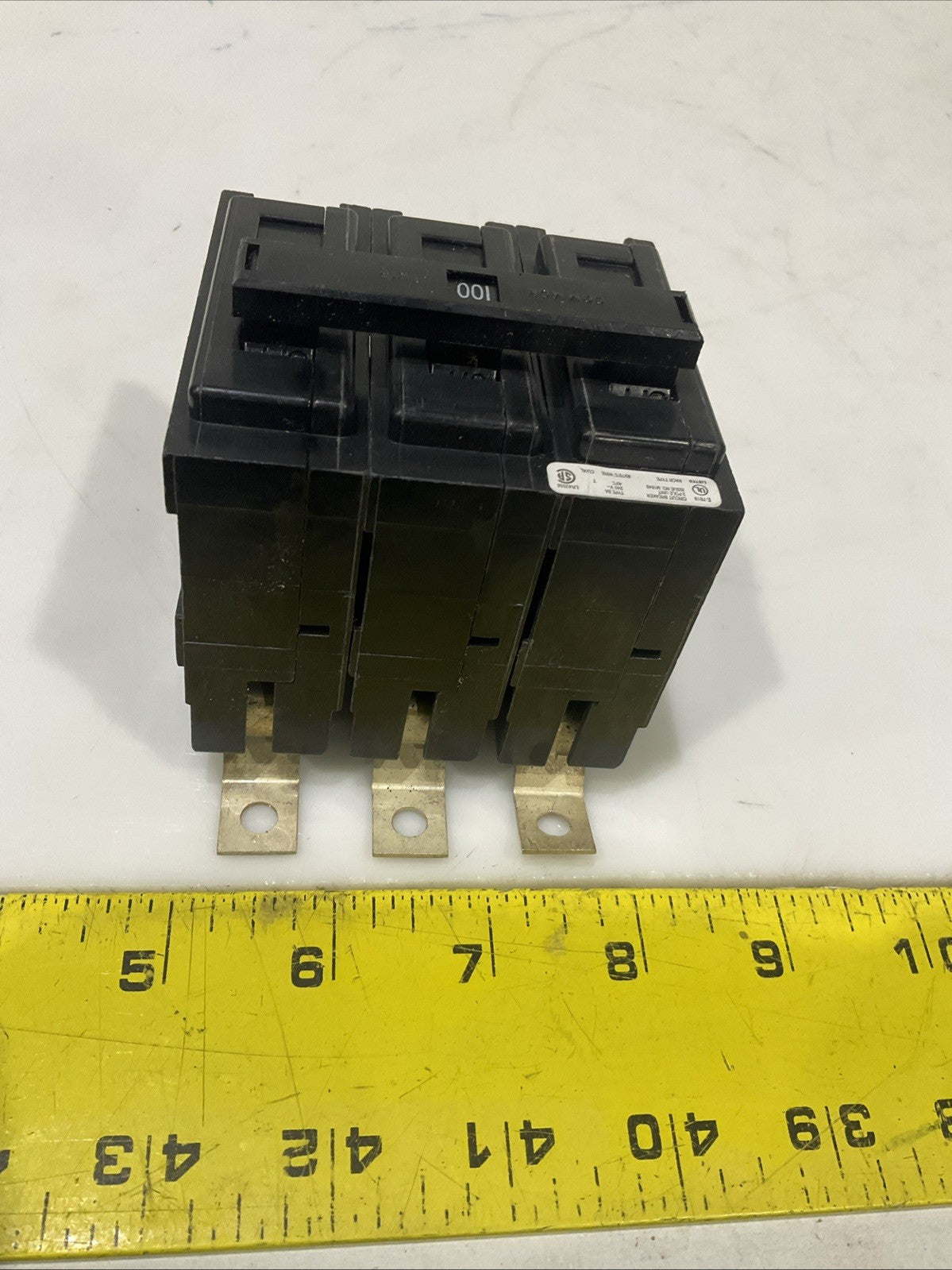 EATON  BAB3100H  100AMP   3POLE  CIRCUIT  BREAKER   H5P