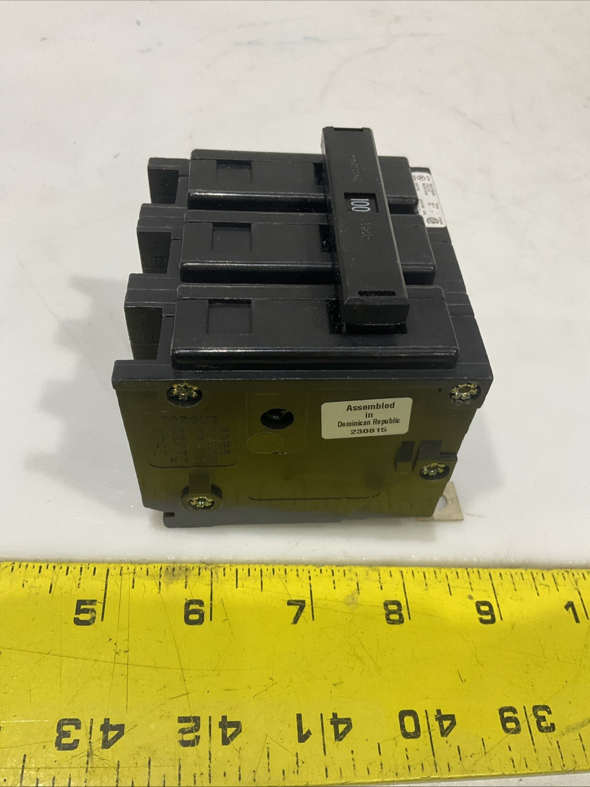 EATON  BAB3100H  100AMP   3POLE  CIRCUIT  BREAKER   H5P