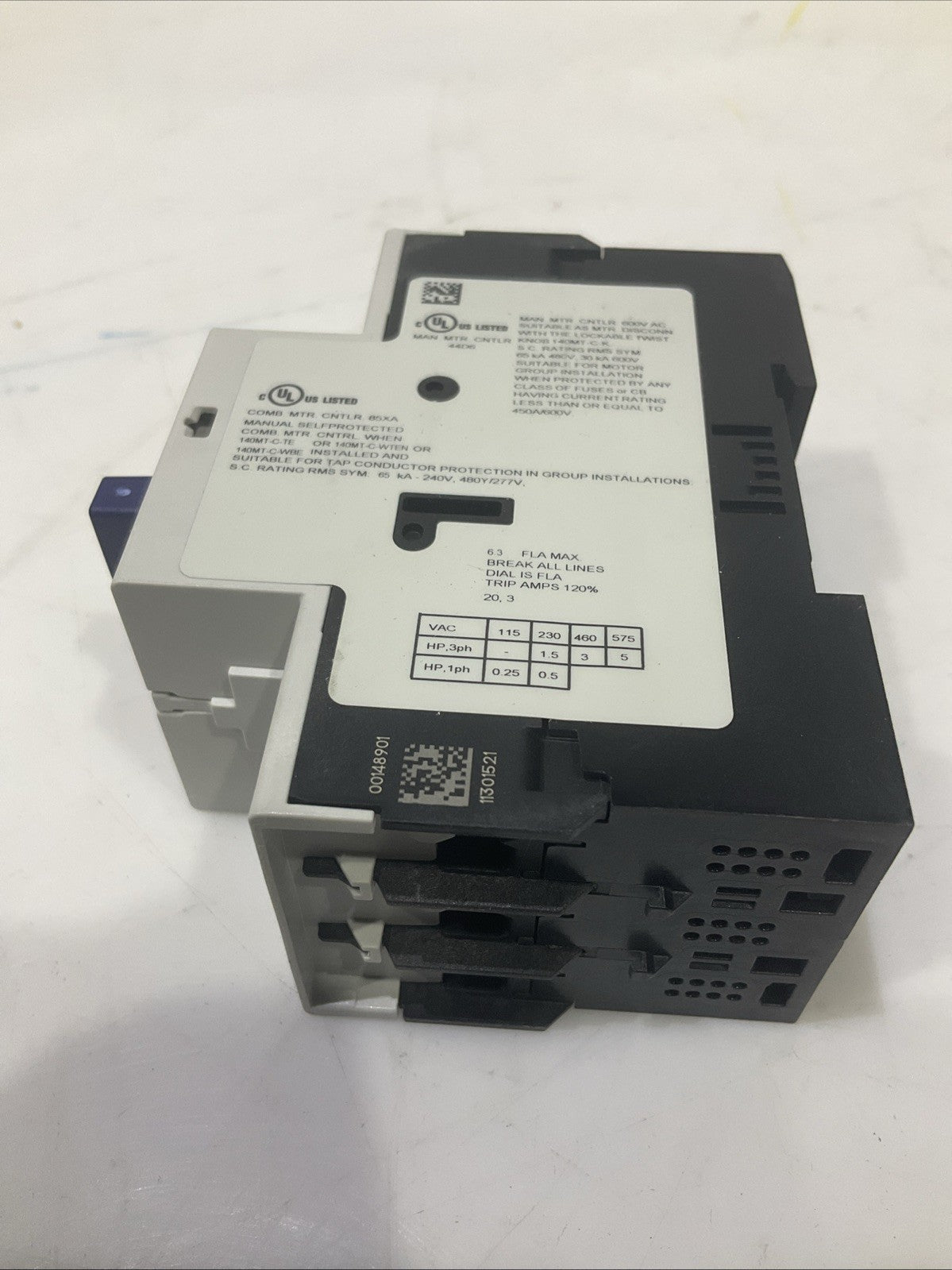 AB- ALLEN  BRADLEY   14OMT-C3E-B63  3POLE C-FRAME  CIRCUIT BREAKER   H5P