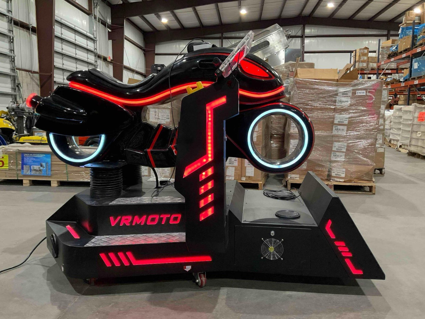 VIRTUAL REALITY VRMOTO MOTORCYCLE SIMULATOR WITH BILL ACCEPTOR
