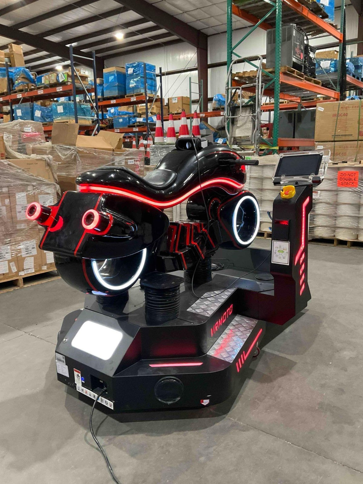 VIRTUAL REALITY VRMOTO MOTORCYCLE SIMULATOR WITH BILL ACCEPTOR