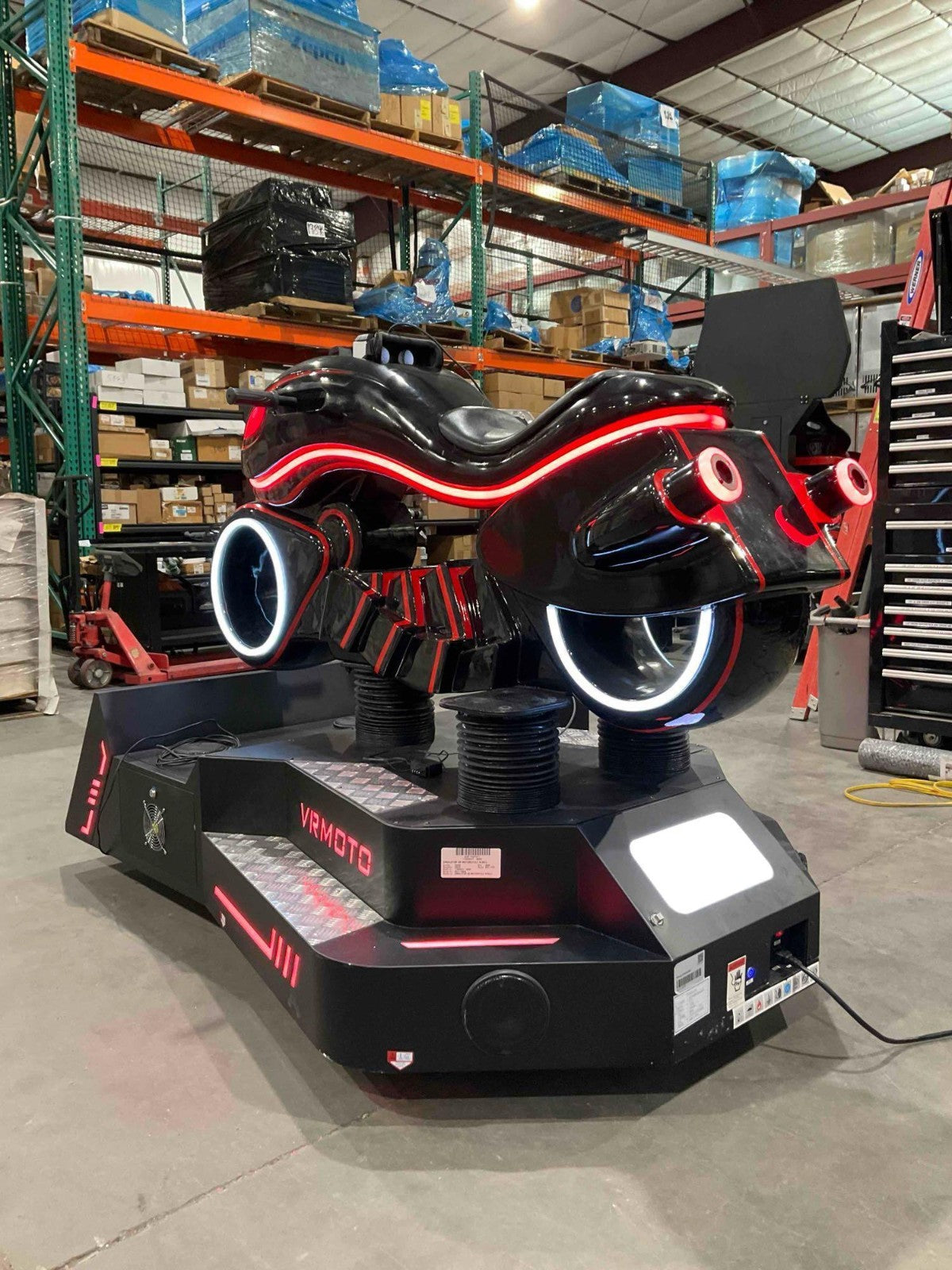 VIRTUAL REALITY VRMOTO MOTORCYCLE SIMULATOR WITH BILL ACCEPTOR