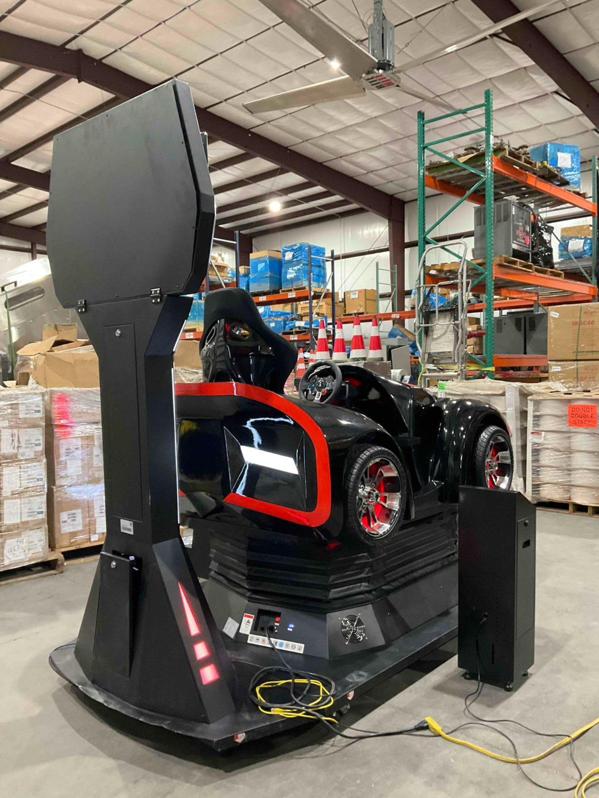 VIRTUAL REALITY VR RACING CAR SIMULATOR WITH BILL ACCEPTOR