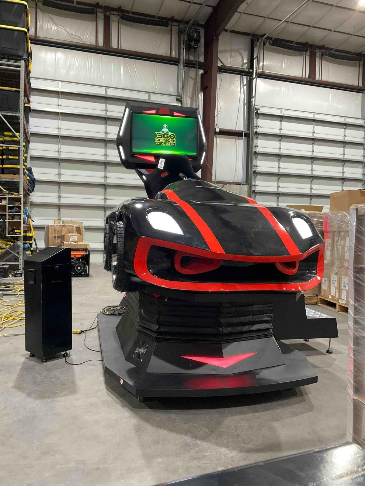 VIRTUAL REALITY VR RACING CAR SIMULATOR WITH BILL ACCEPTOR