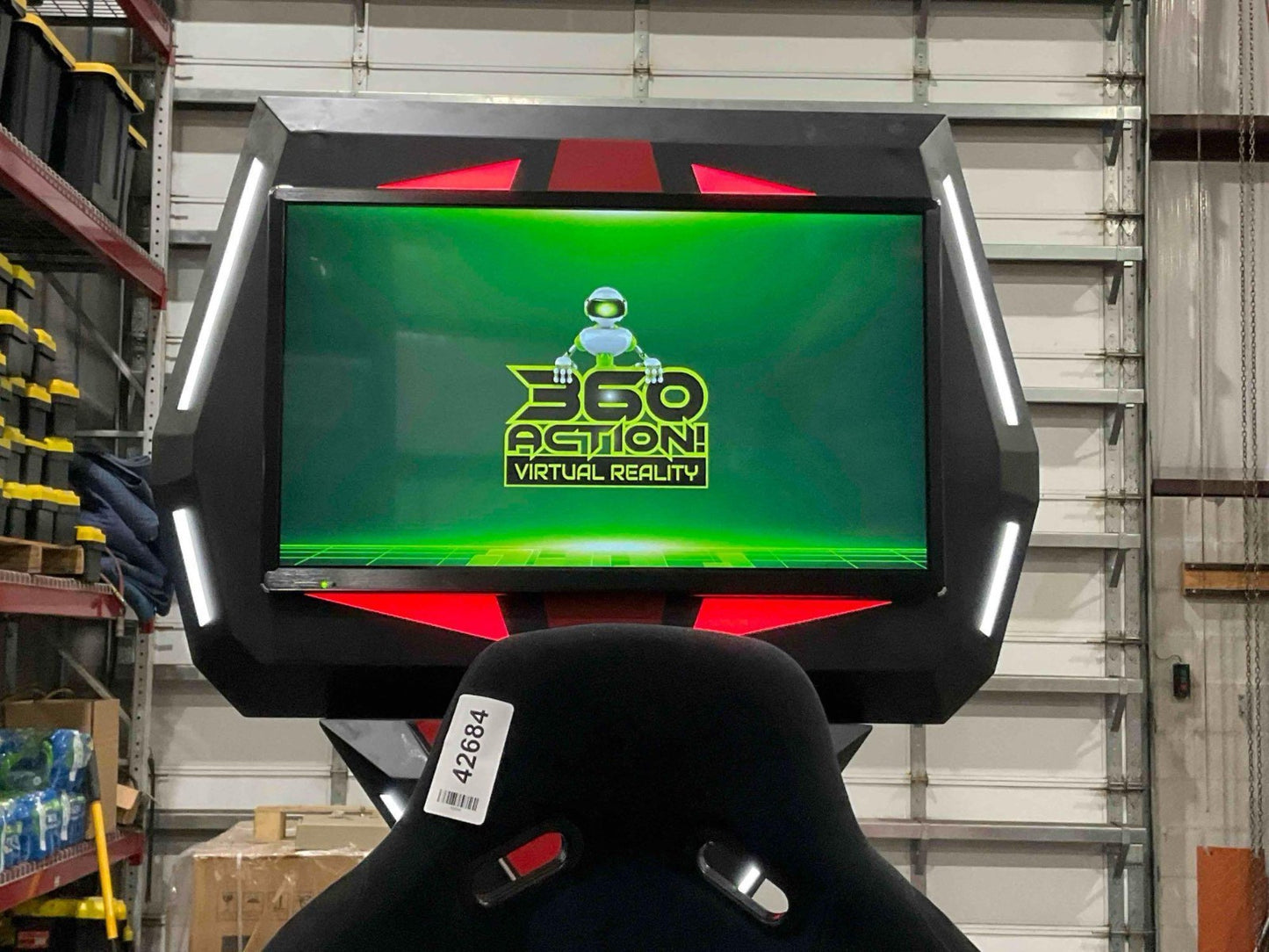 VIRTUAL REALITY VR RACING CAR SIMULATOR WITH BILL ACCEPTOR