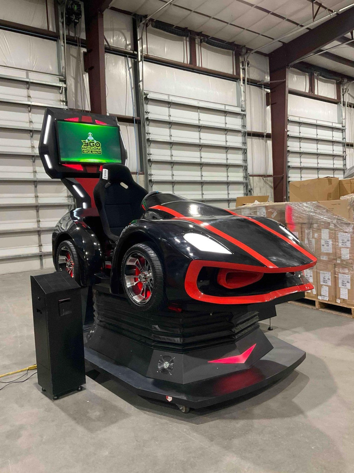 VIRTUAL REALITY VR RACING CAR SIMULATOR WITH BILL ACCEPTOR