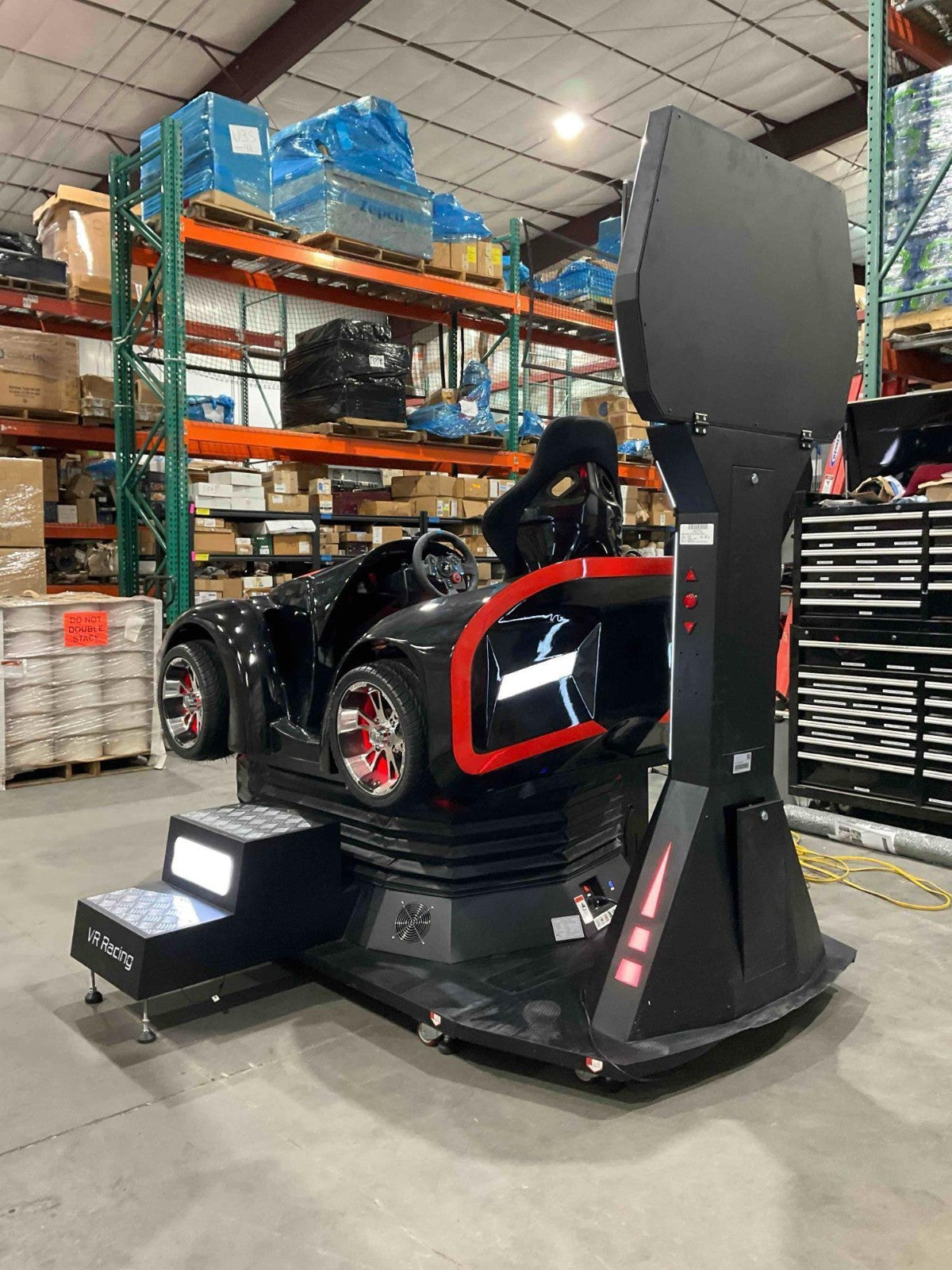 VIRTUAL REALITY VR RACING CAR SIMULATOR WITH BILL ACCEPTOR