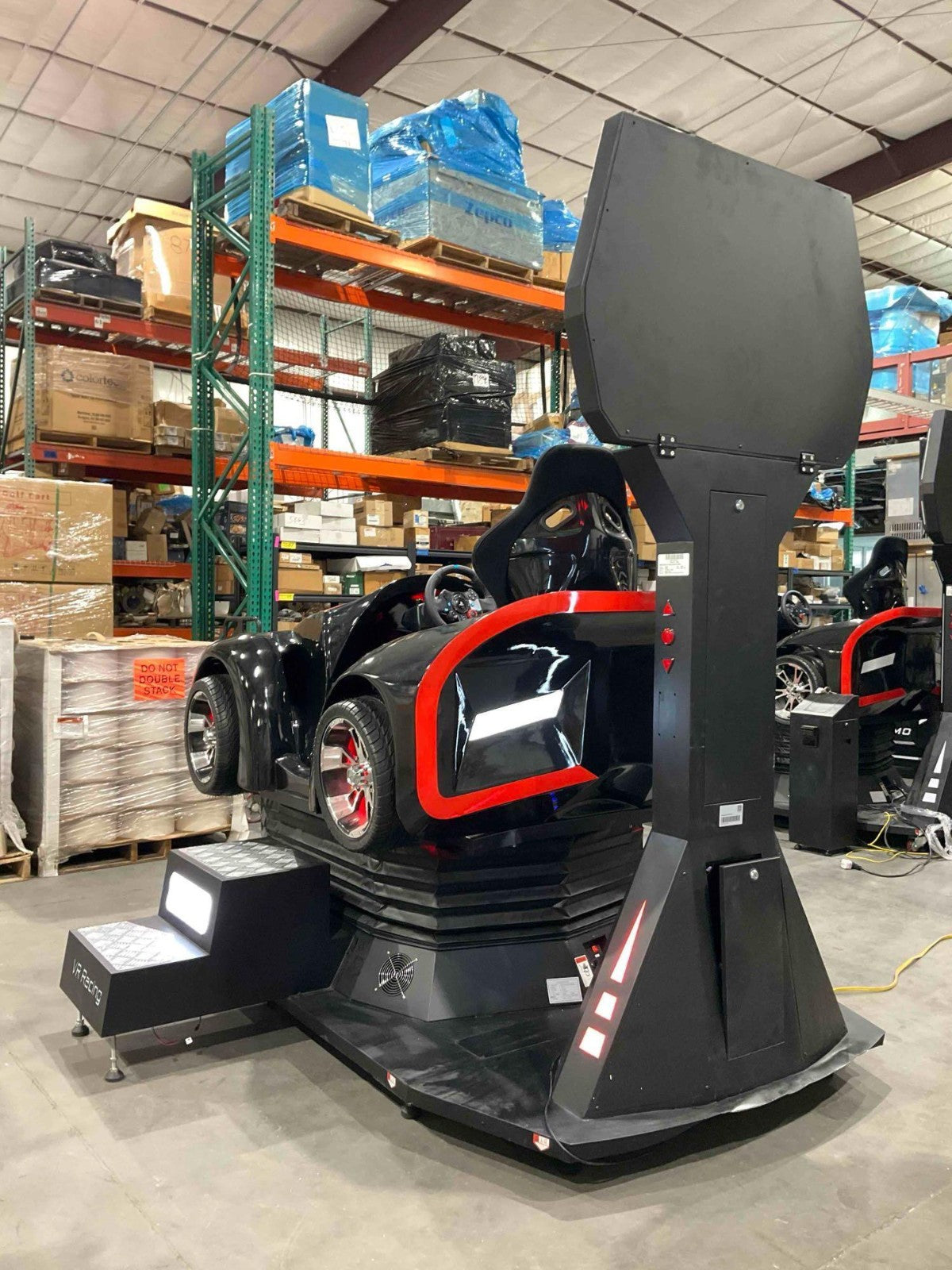 VIRTUAL REALITY VR RACING CAR SIMULATOR WITH BILL ACCEPTOR
