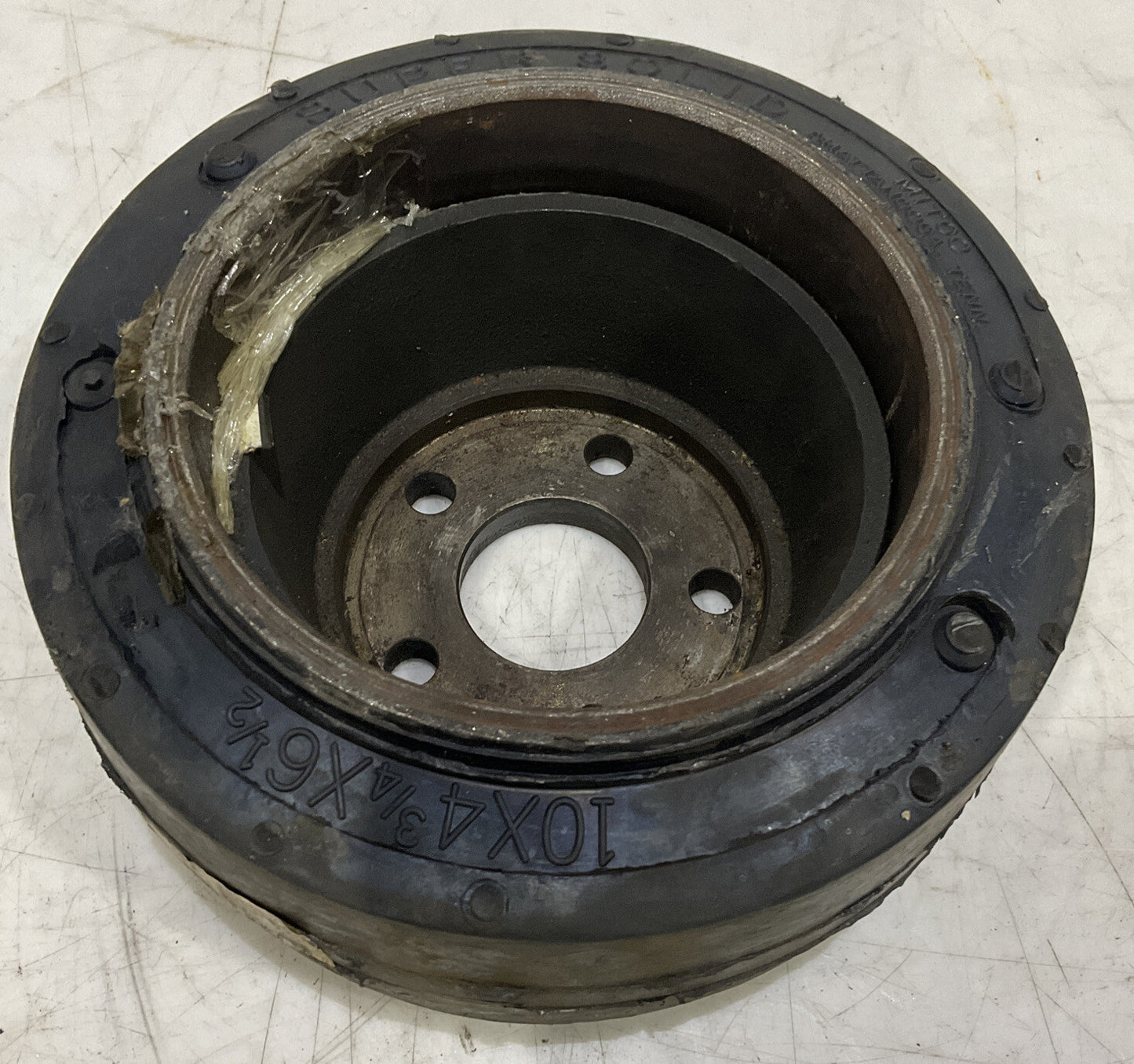 RAYMOND 06129001 SUPER SOLID WHEEL ON RIM 10 x 4-3/4 x 6-1/2  881