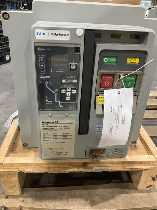 EATON MDS630 -2A10892G01 3000A POWER CIRCUIT BREAKER W CHARGING HANDLE KIT H5P