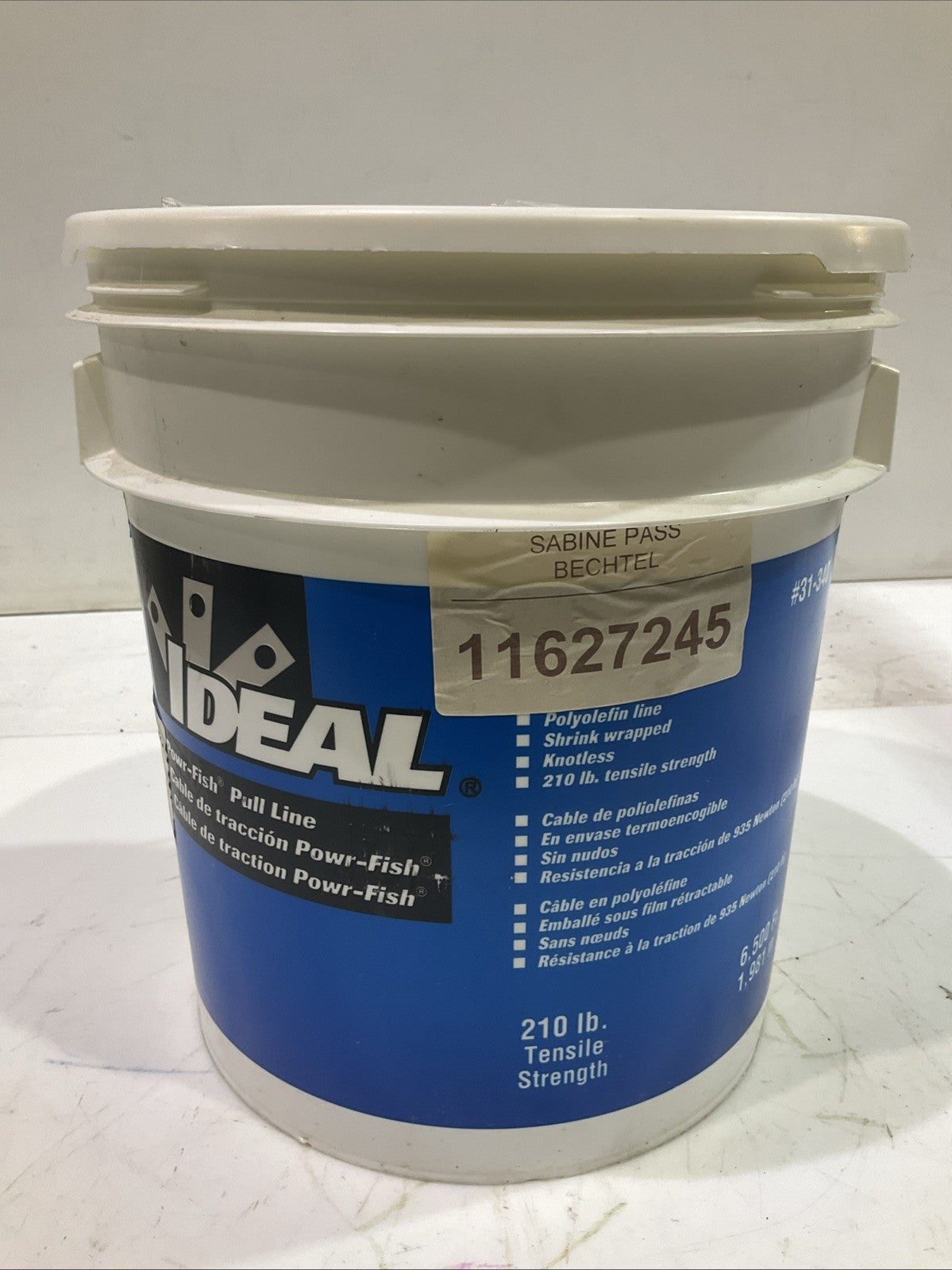 IDEAL   #31-340  POWR-FISH  PULL-LINE  6,500FT  LONG  A9T