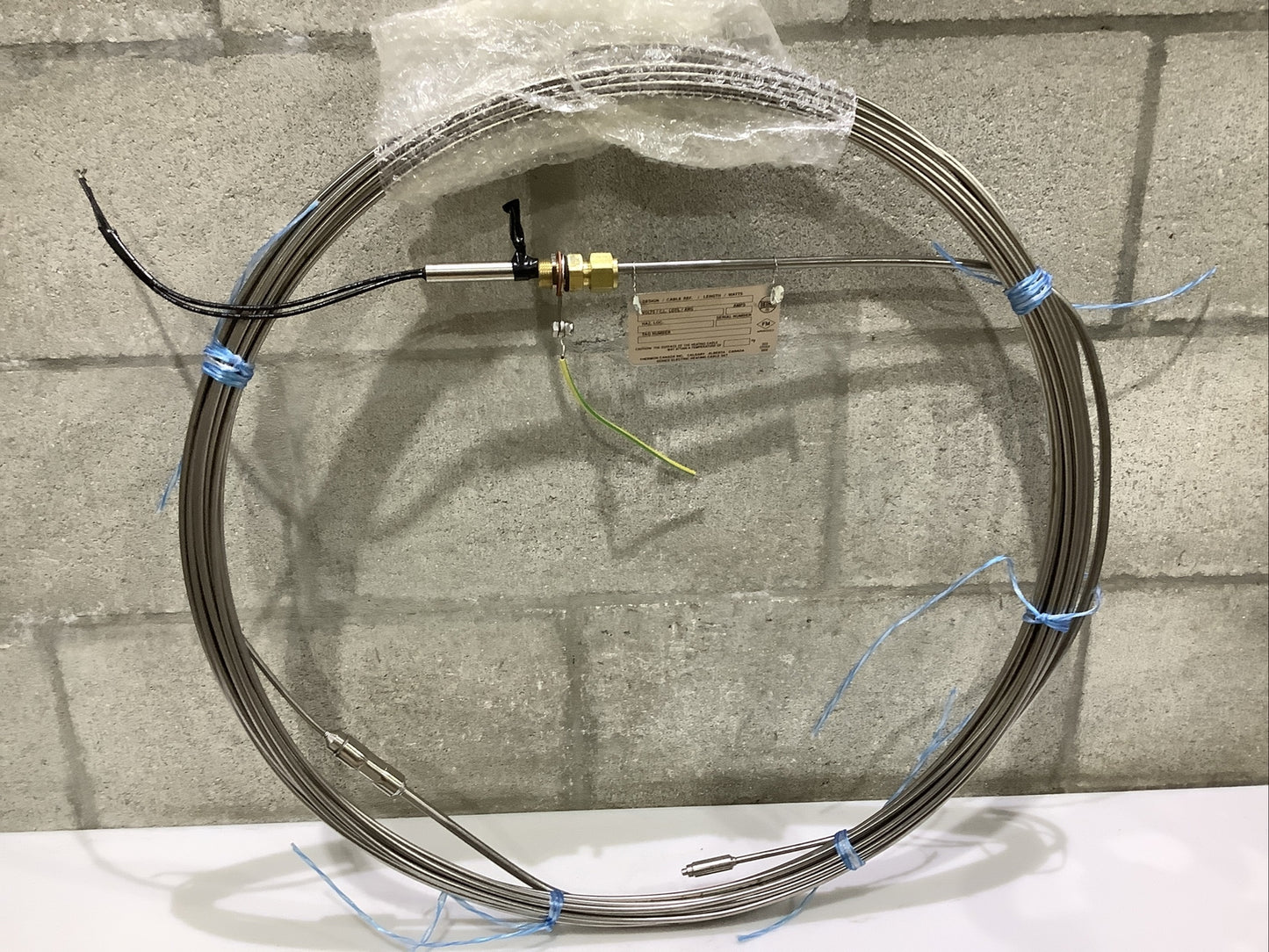 THERMON MIQ50E2L2S D/MIQ-50E2L-2S/82/1055 HEAT CABLE SET 82 FEET ECH