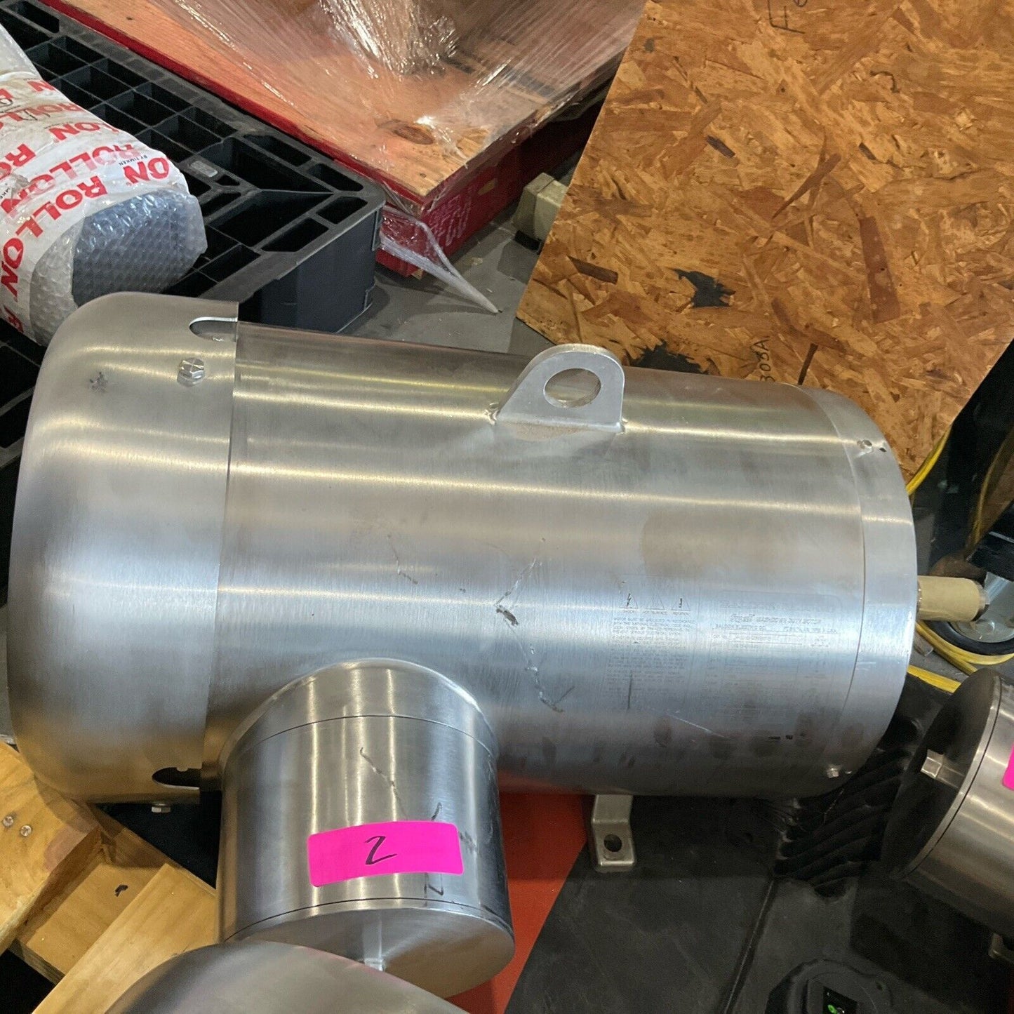 BALDOR RELIANCE JMFSWDM23933T-E  WASHDOWN DUTY MOTOR 15HP 230/460V 1765RPM C2H