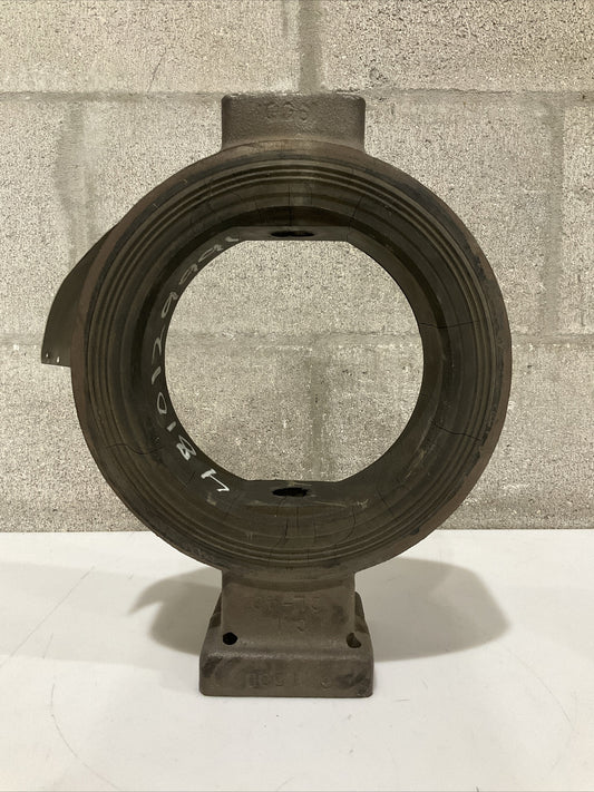 PRATT MKII MONOFLANGE RUBBER SEAT BUTTERFLY VALVE 150 PSIG SIZE 6" 373