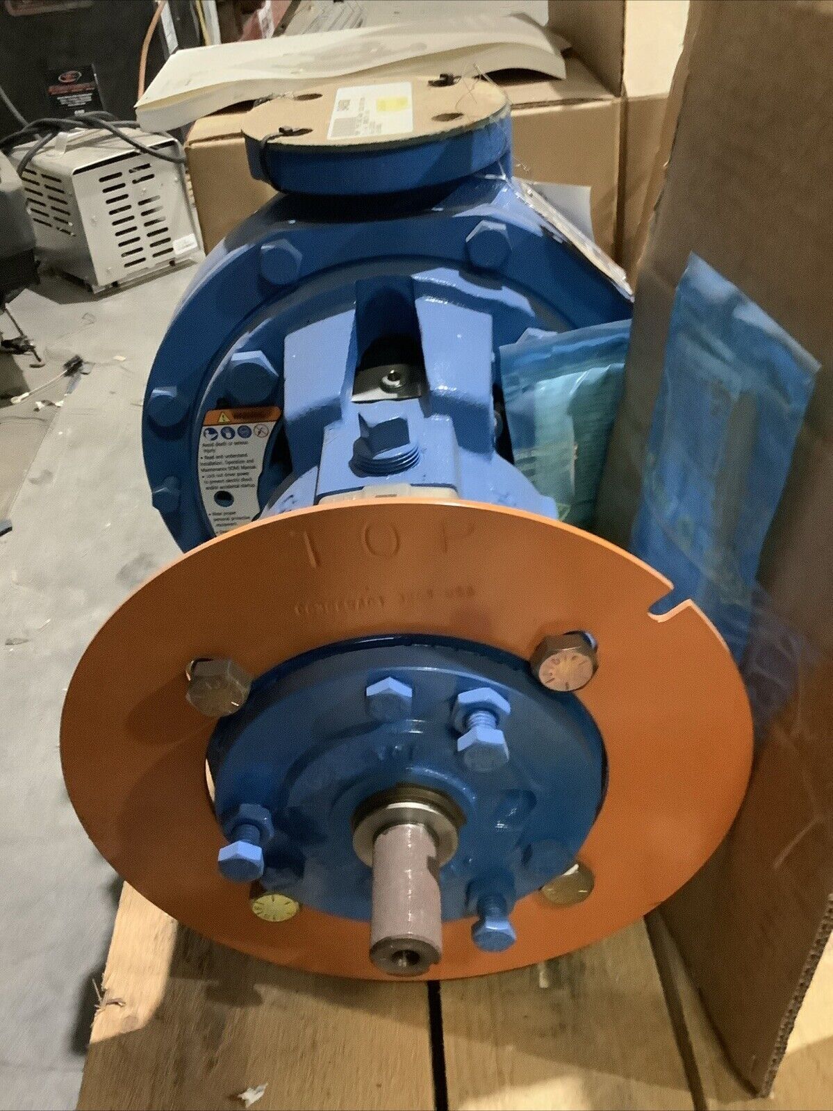 GOULD PUMPS 3196 CENTRIFUGAL PUMP 1.5X3-8 SIZE 250PSIG