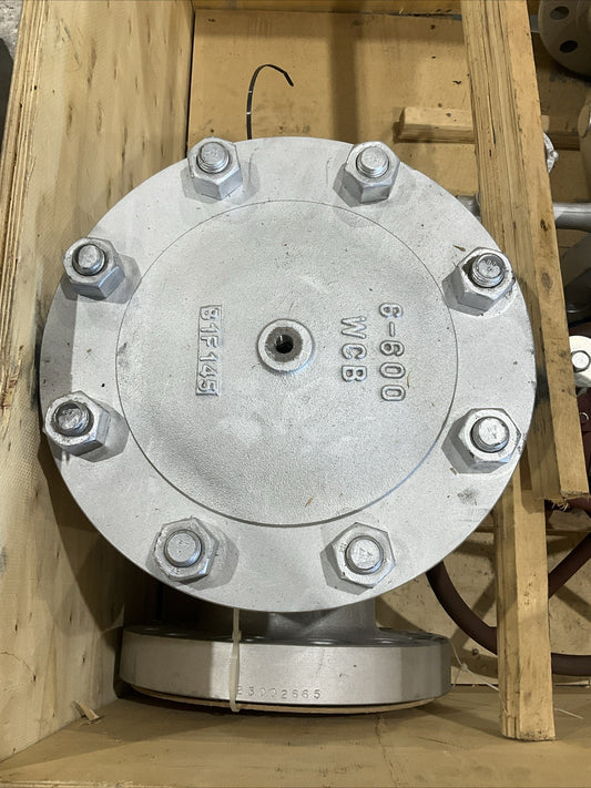 BONNEY FORGE 6" 600LB GATE CHECK VALVE WCB
