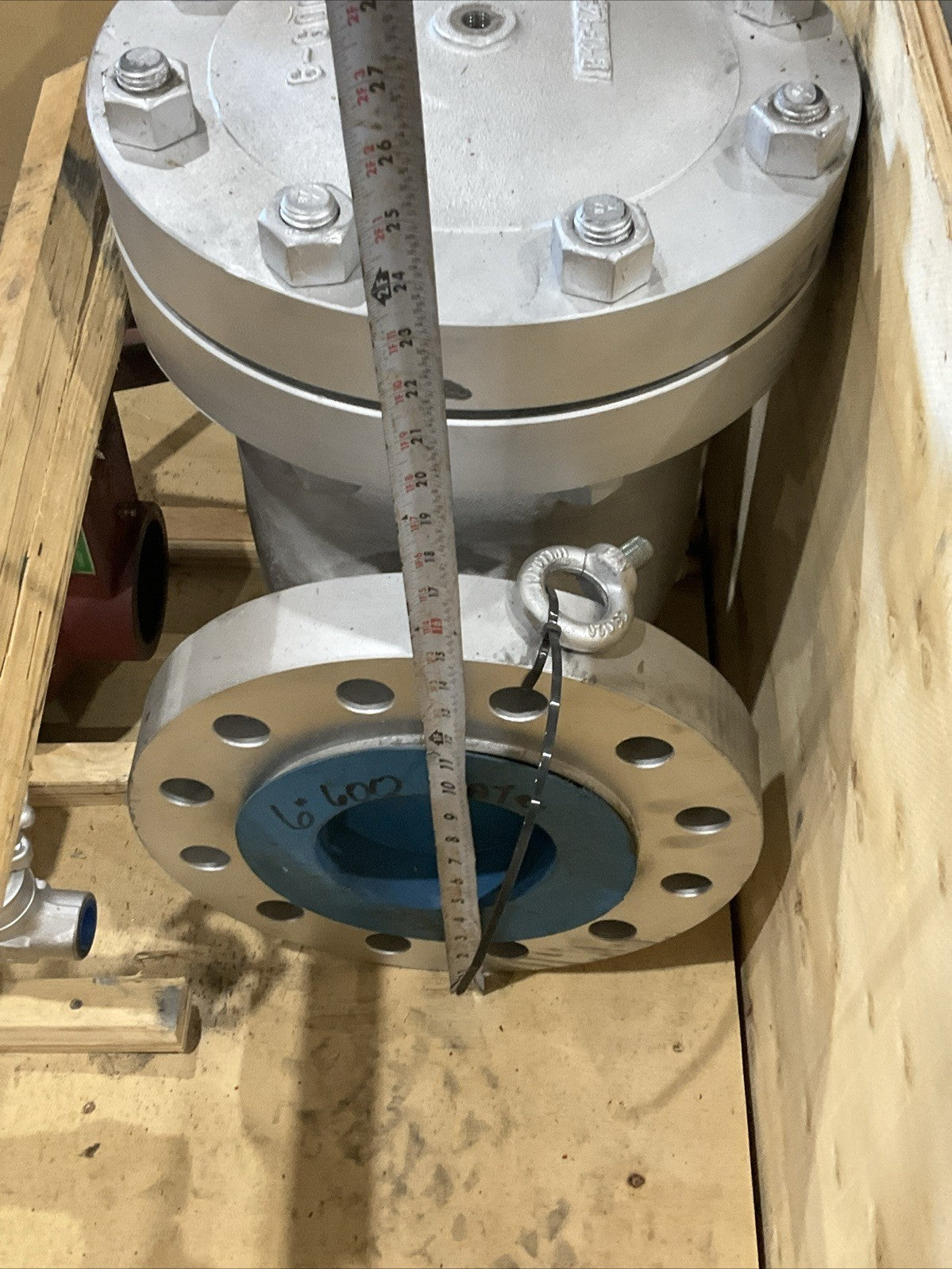 BONNEY FORGE 6" 600LB GATE CHECK VALVE WCB