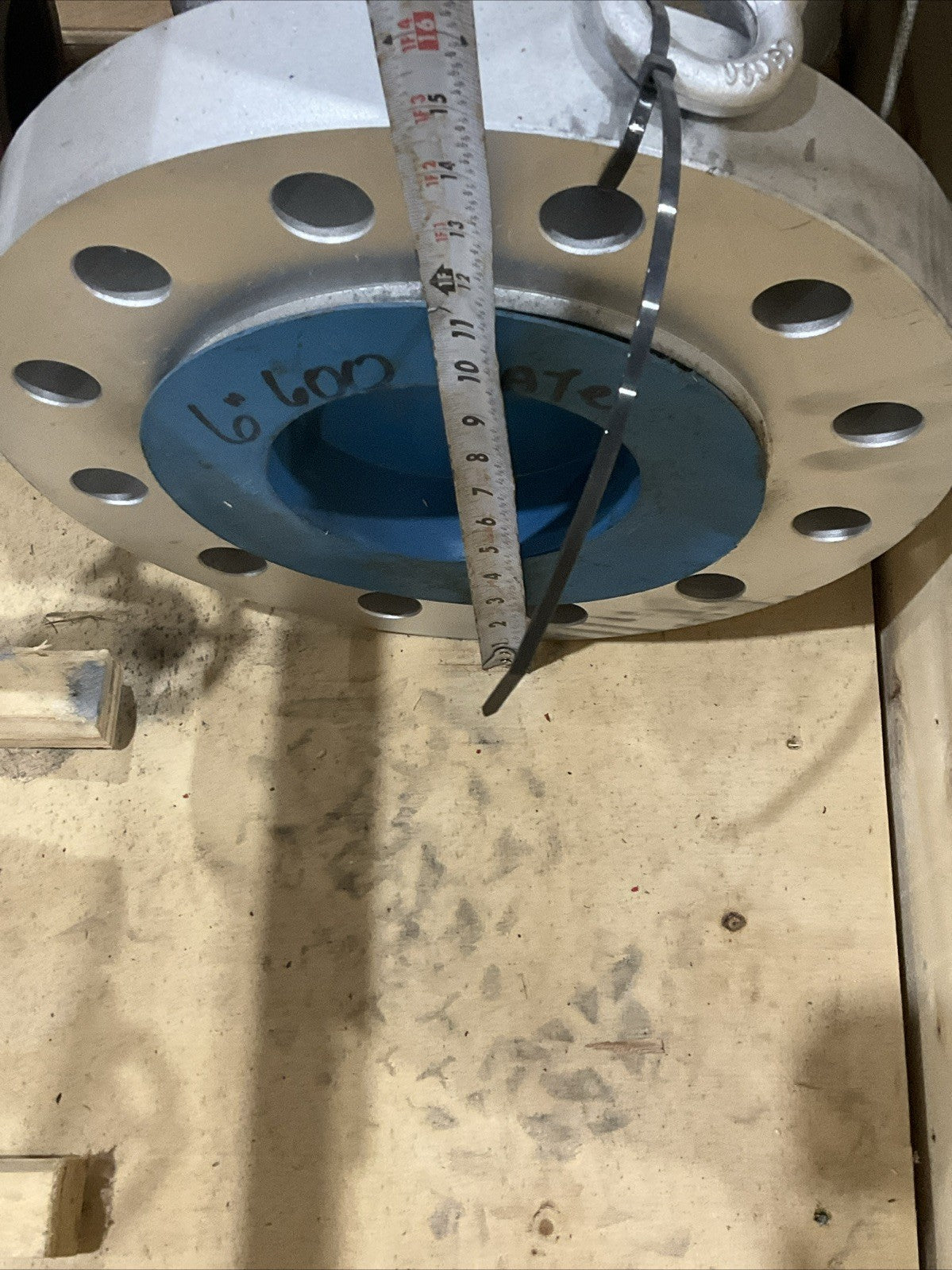 BONNEY FORGE 6" 600LB GATE CHECK VALVE WCB