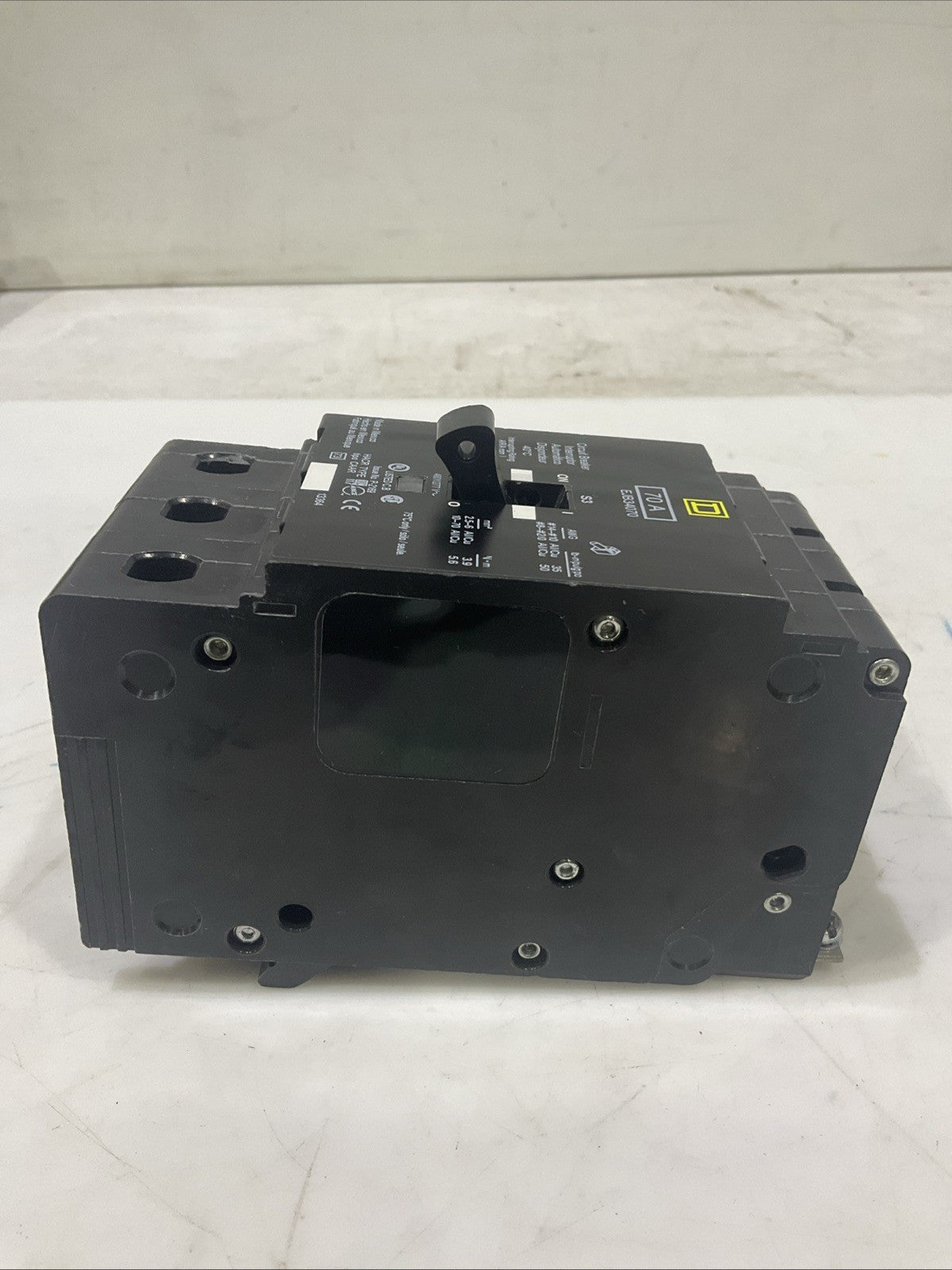 SQUARED-D  EJB34070   70A 3POLE  CIRCUIT BREAKER   480Y/277V 50/60HZ   H5P