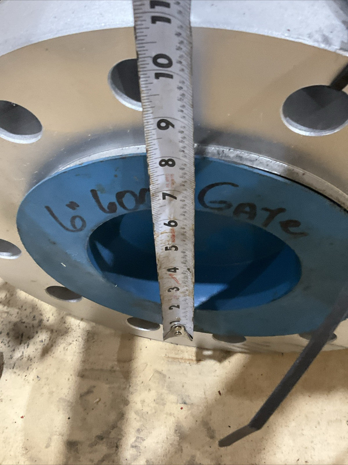BONNEY FORGE 6" 600LB GATE CHECK VALVE WCB