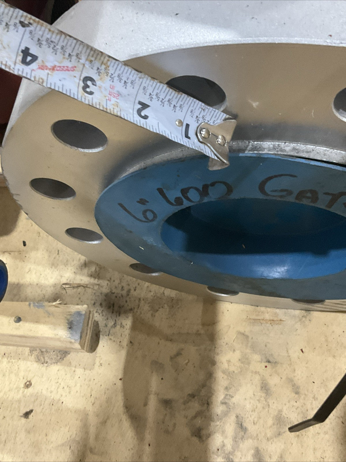 BONNEY FORGE 6" 600LB GATE CHECK VALVE WCB