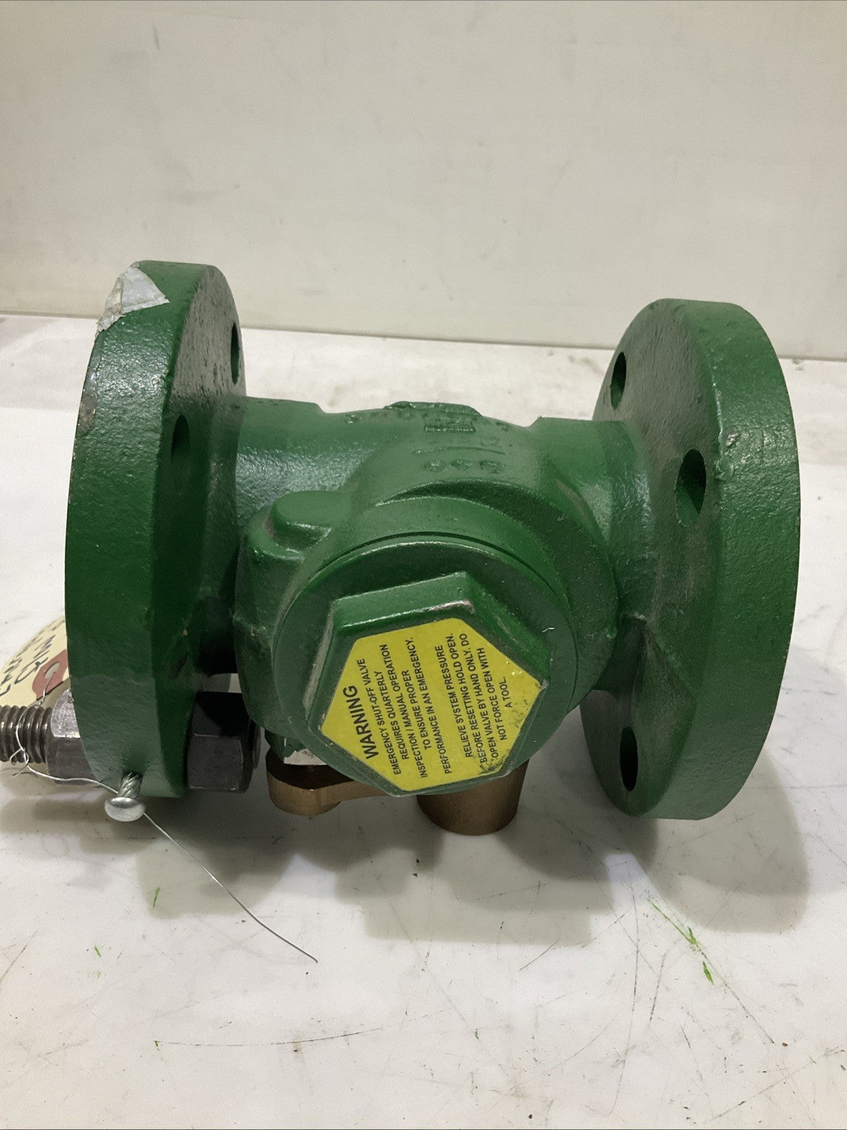 DUBUQUE   346FDI0200AV   EXTERNAL  EMERGENCY  PUMP FLOW SHUT OFF  VALVE  H3C