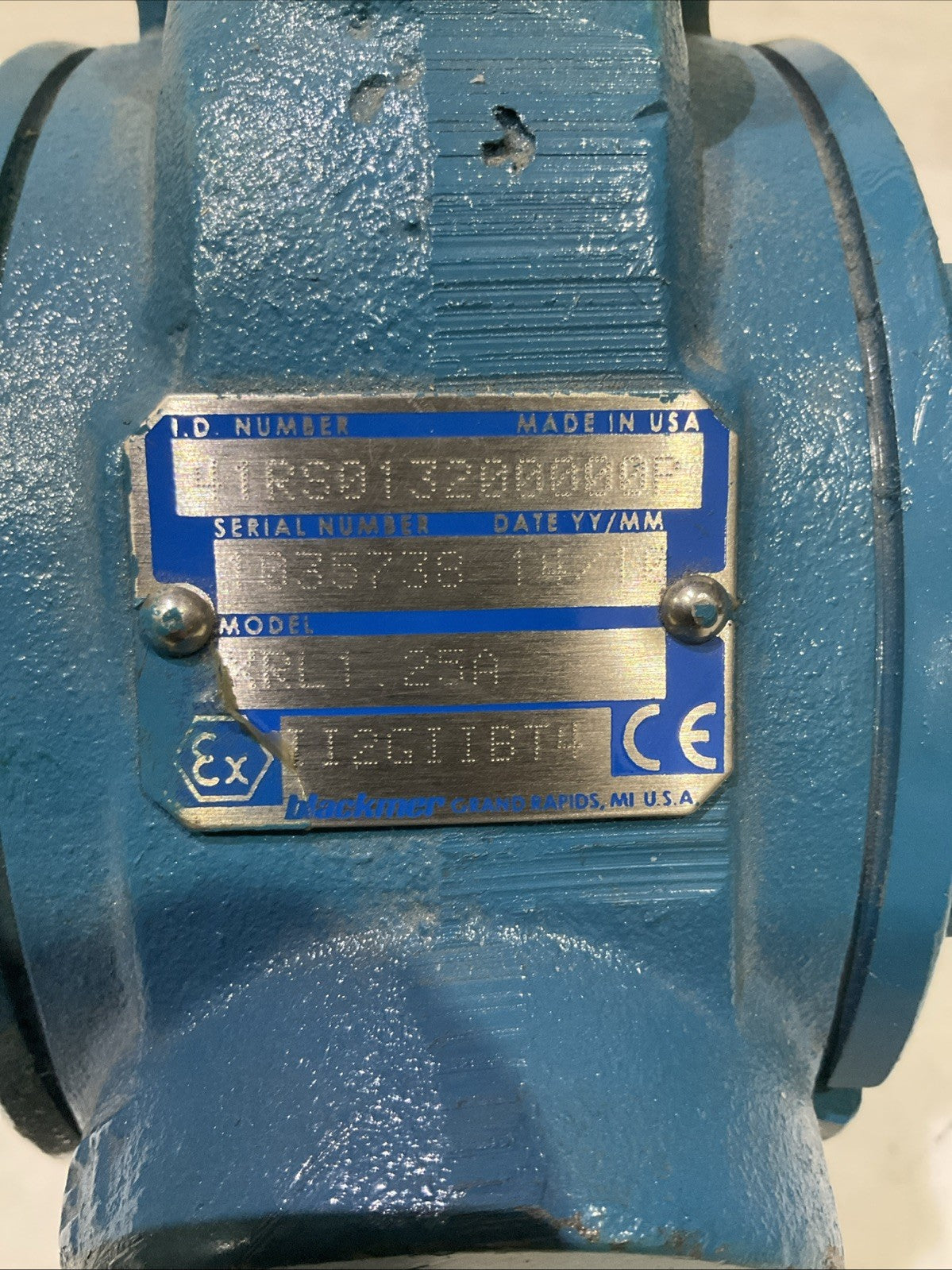 BLACKMER   XRL1.25A  HIGH-SPEED  HYDRAULIC SLIDING VANE  PUMP   H3C