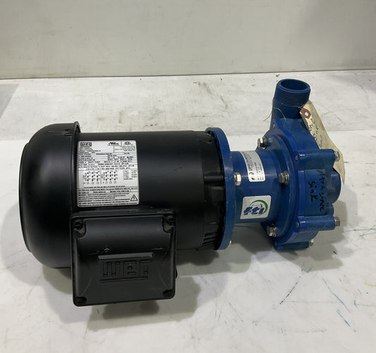 FINISH THOMPSON   DB10P-E-3-M205   SERIES  SEALLESS PUMP  .75HP H3C