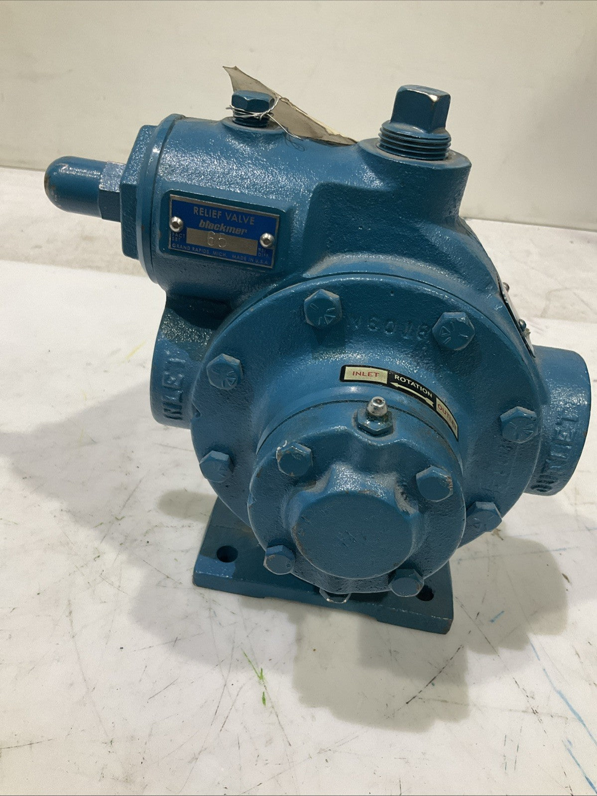 BLACKMER   XRL1.25A  HIGH-SPEED  HYDRAULIC SLIDING VANE  PUMP   H3C