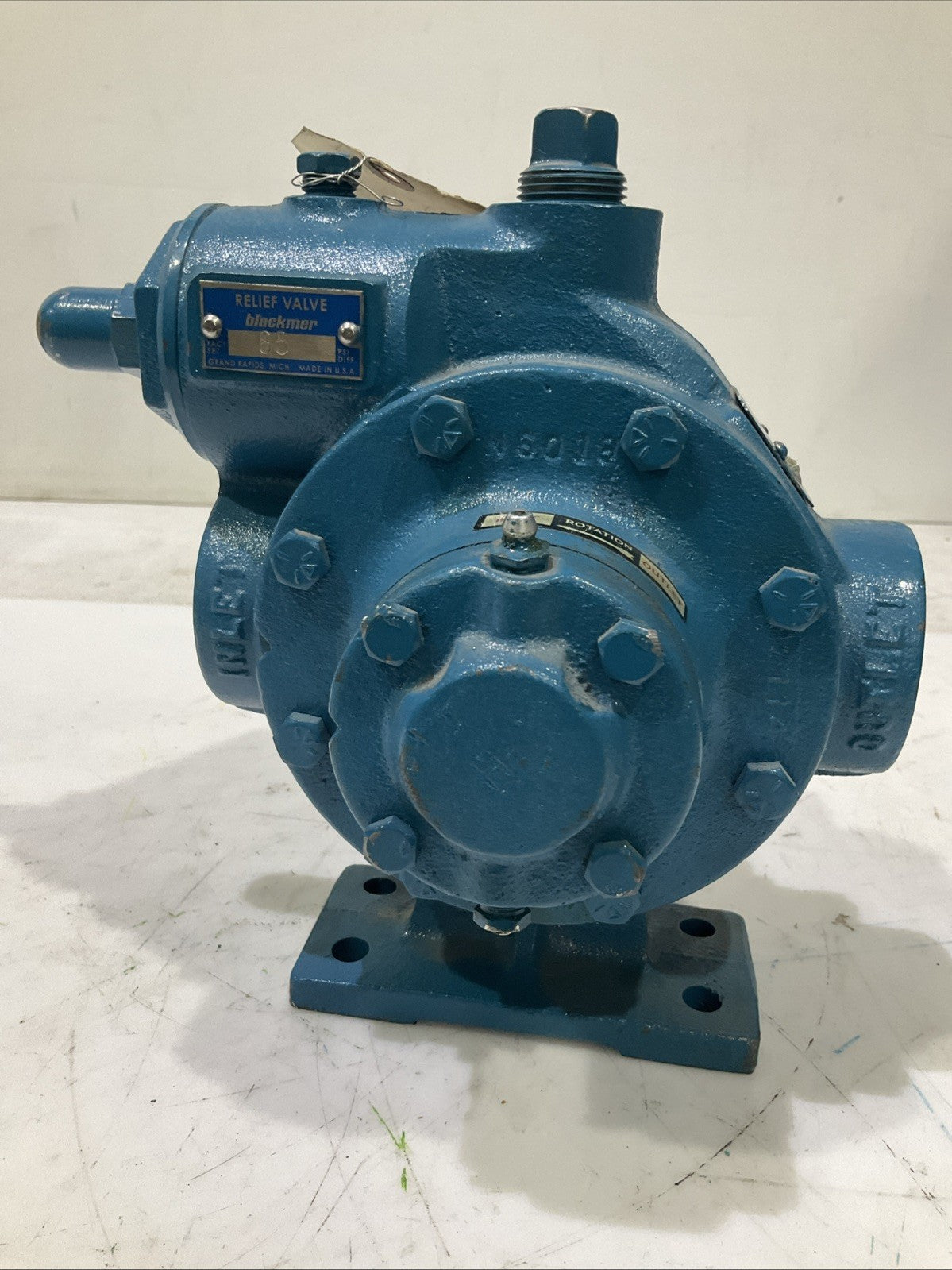 BLACKMER   XRL1.25A  HIGH-SPEED  HYDRAULIC SLIDING VANE  PUMP   H3C