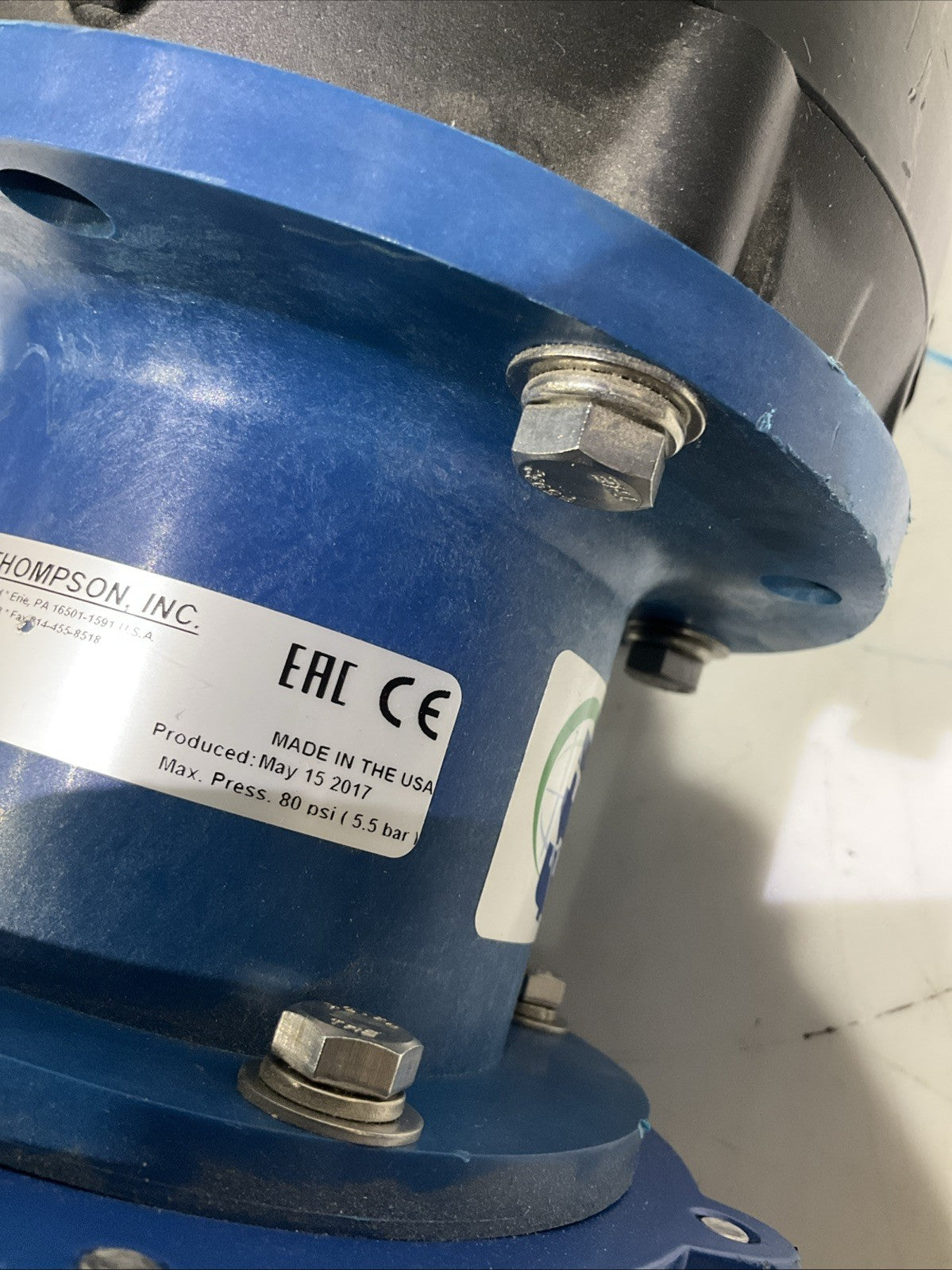 FINISH THOMPSON   DB10P-E-3-M205   SERIES  SEALLESS PUMP  .75HP H3C