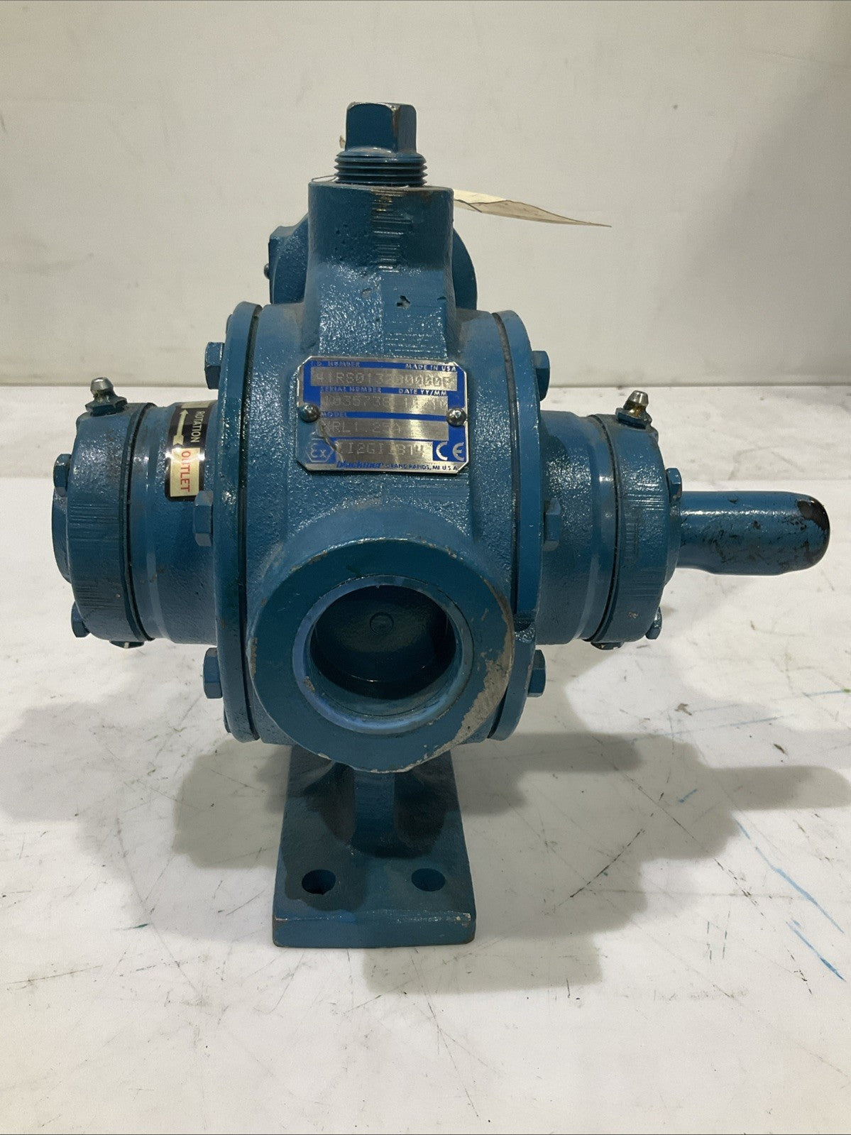 BLACKMER   XRL1.25A  HIGH-SPEED  HYDRAULIC SLIDING VANE  PUMP   H3C