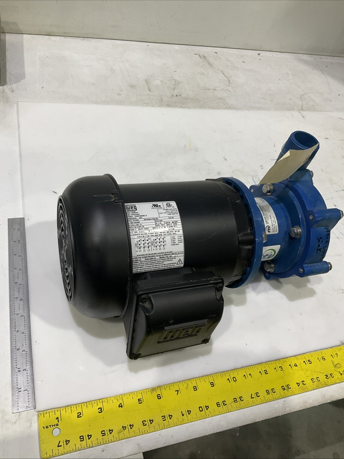 FINISH THOMPSON   DB10P-E-3-M205   SERIES  SEALLESS PUMP  .75HP H3C
