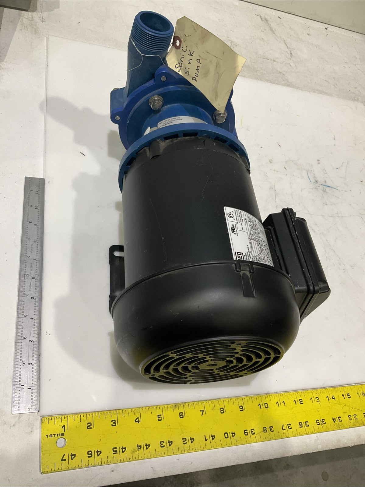 FINISH THOMPSON   DB10P-E-3-M205   SERIES  SEALLESS PUMP  .75HP H3C