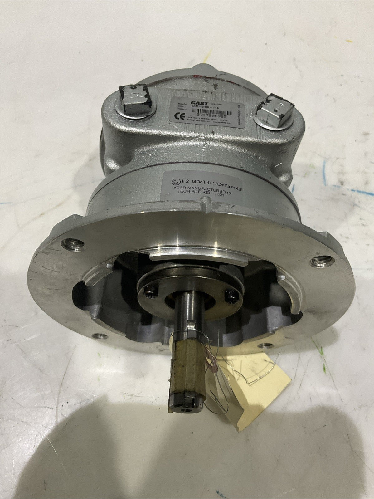 GAST  6AM-NRV-11A   AIR  MOTOR  3000RPM  R-AD665  H3C