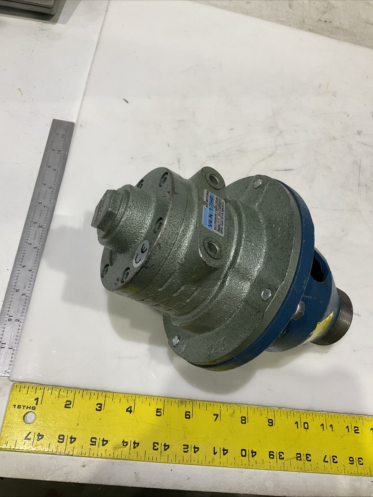 TONSON  V4-N 1.7 HP   1.1RATIO   AIR  MOTOR  WITH NEPTUNE  HOUSING  100PSI   H3C