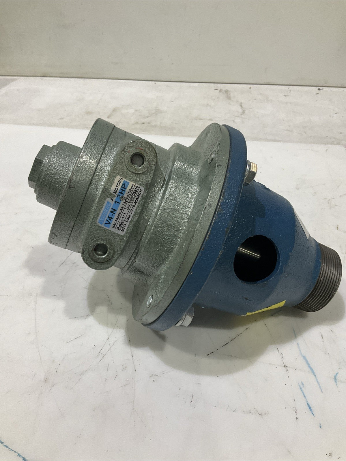 TONSON  V4-N 1.7 HP   1.1RATIO   AIR  MOTOR  WITH NEPTUNE  HOUSING  100PSI   H3C