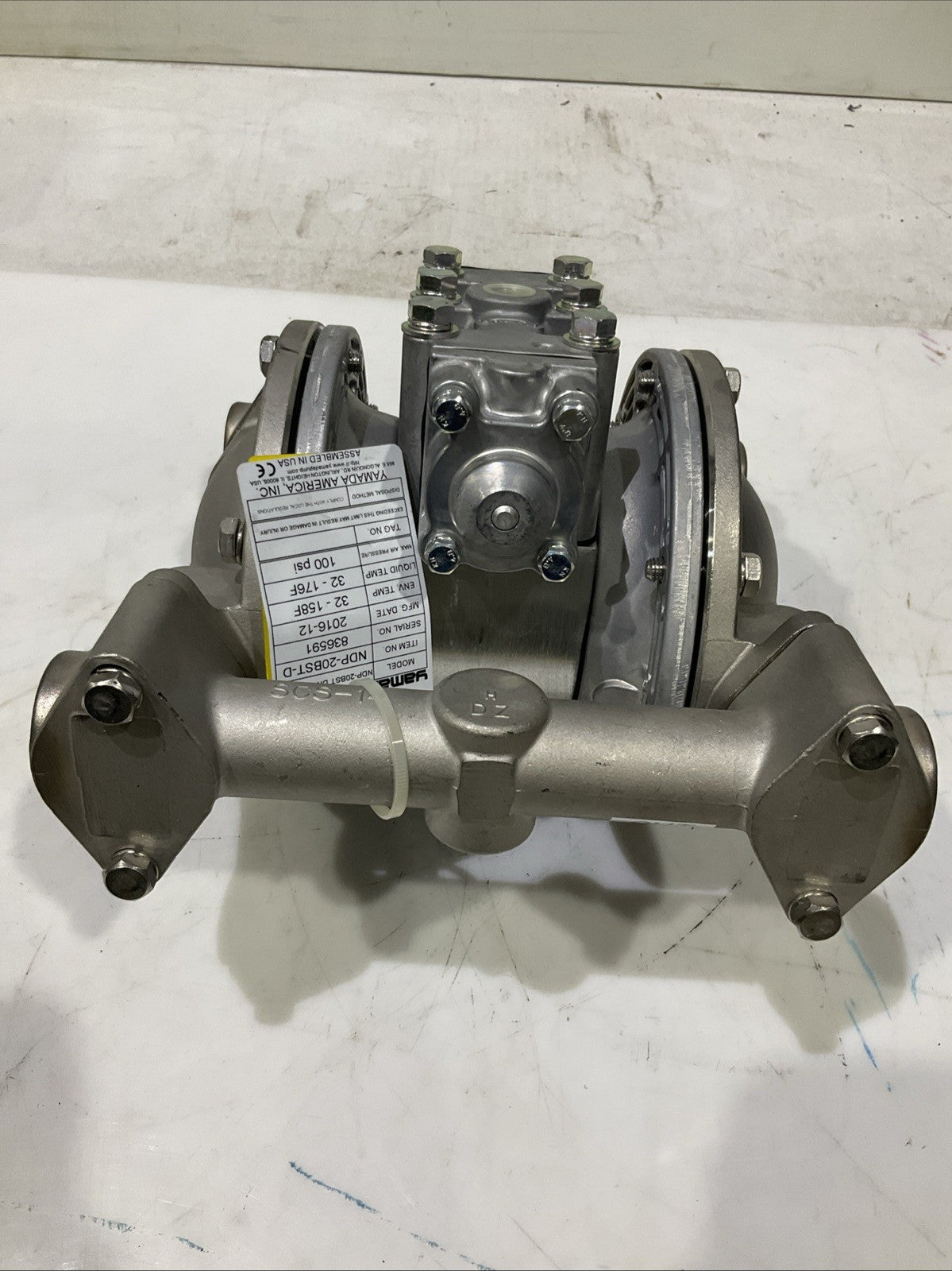 YAMADA   NDP-20BST  SERIES  AIR  OPERATED DRUM DIAPHRAGM PUMP  H3C