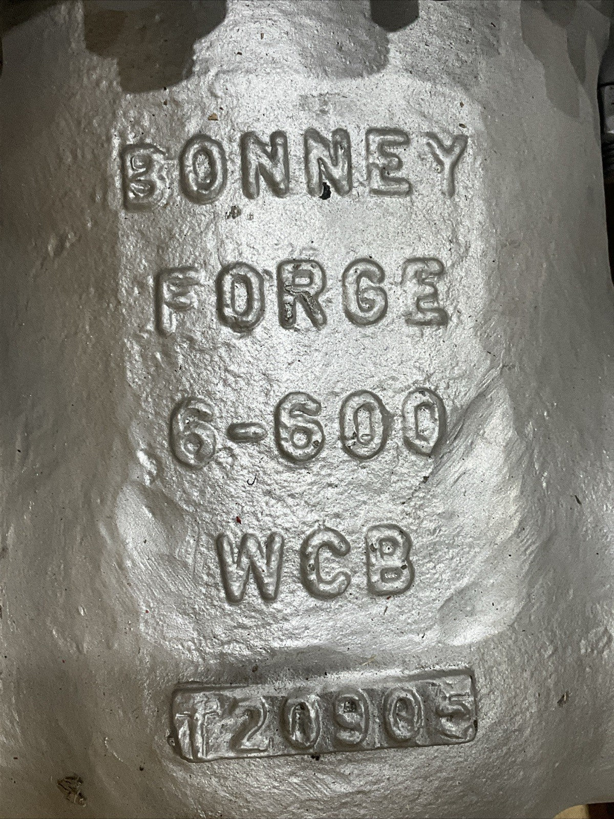 BONNEY FORGE 6" 600LB GATE VALVE RF CS WCB