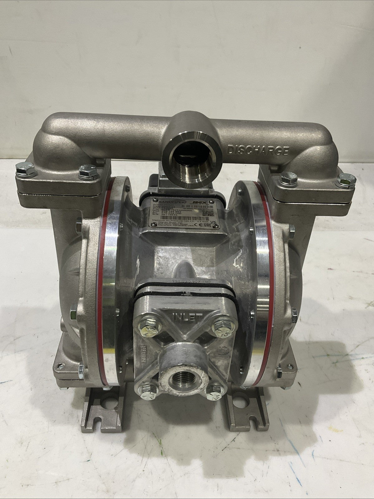SANDPIPER   S1FB1S2TANS000  DOUBLE DIAPHRAGM  AIR  PUMP  H3C