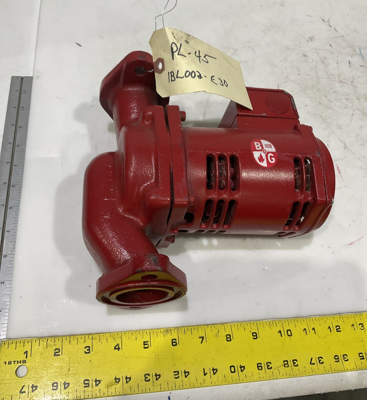 BELL & GOSSETT   PL-45 1BL002E30 CAST IRON BOOSTER  PUMP  H3C