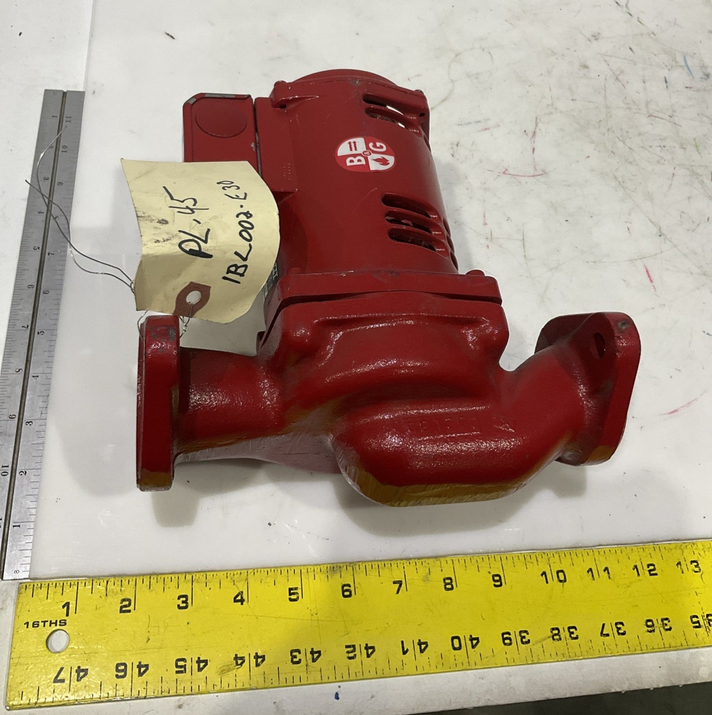 BELL & GOSSETT   PL-45 1BL002E30 CAST IRON BOOSTER  PUMP  H3C